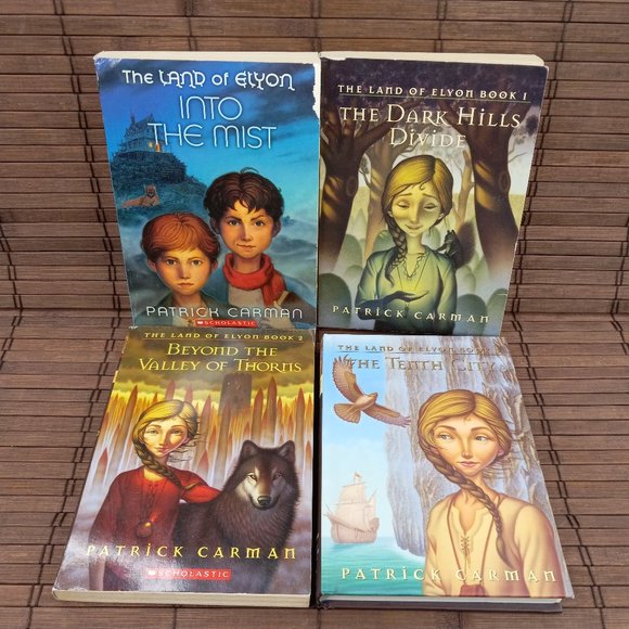 Scholastic Other - Lot 4 Land Of Elyon Series 1-3 And Prequel Books Patrick Carman